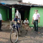 सीहोर : ट्रायसायकल पाकर खुश हो गई पिपलिया की श्यामाबाई सफलता की कहानी ।