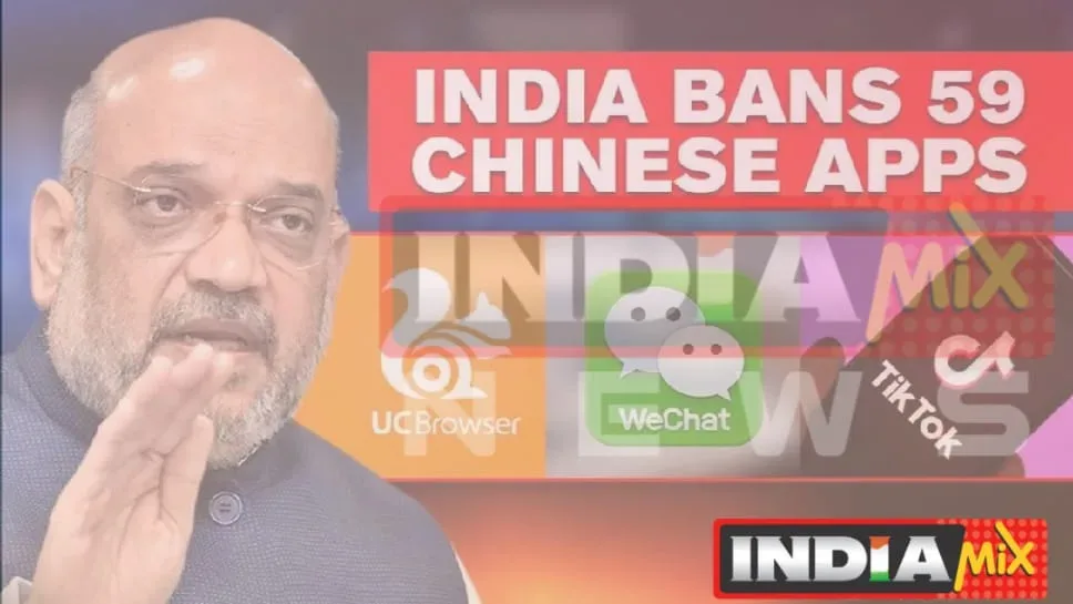 भारत सरकार ने लगाया टिकटोक सहित 59 चीनी ऐप्स पर प्रतिबंध