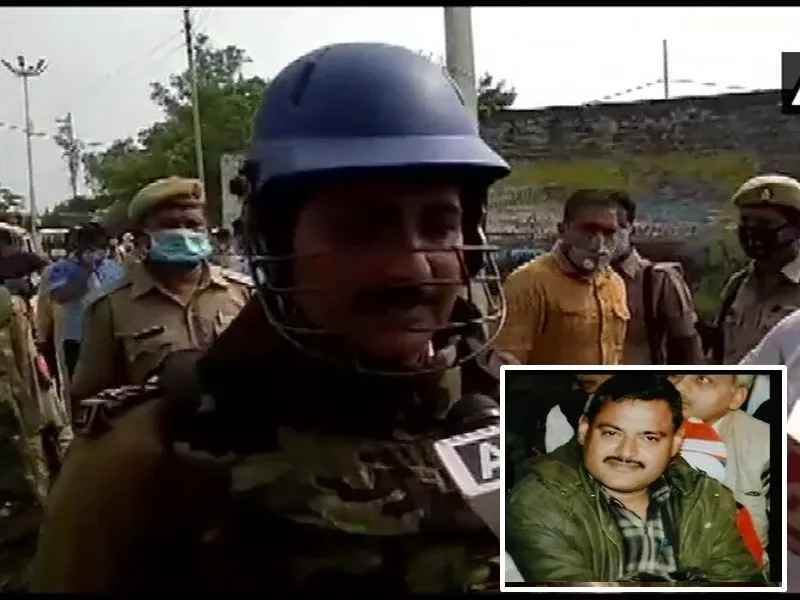 कानपुर इनकाउंटर : पुलिस पर अंधाधुन गोलिया चलकर भागा विकास दुबे, पुलिस के 8 जवान शहीद