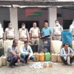 देवास : लगभग 3 लाख 60 हज़ार रुपये की मदिरा जब्त कर आरोपियों को गिरफ्तार किया