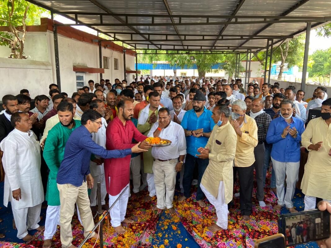 उज्जैन : विधायक महेश परमार ने किया तराना राममय