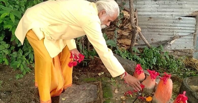 43 वर्षों से नही काटे केश, श्रीराम मंदिर निर्माण के लिए पीपलरांवा के पवन दीवान ने 1977 में लिया था संकल्प