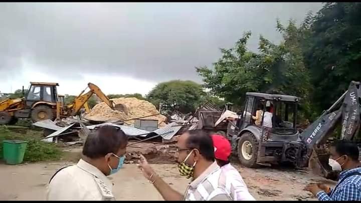 उज्जैन : माफियाओं के खिलाफ एकतरफा उज्जैन पुलिस की कार्रवाई