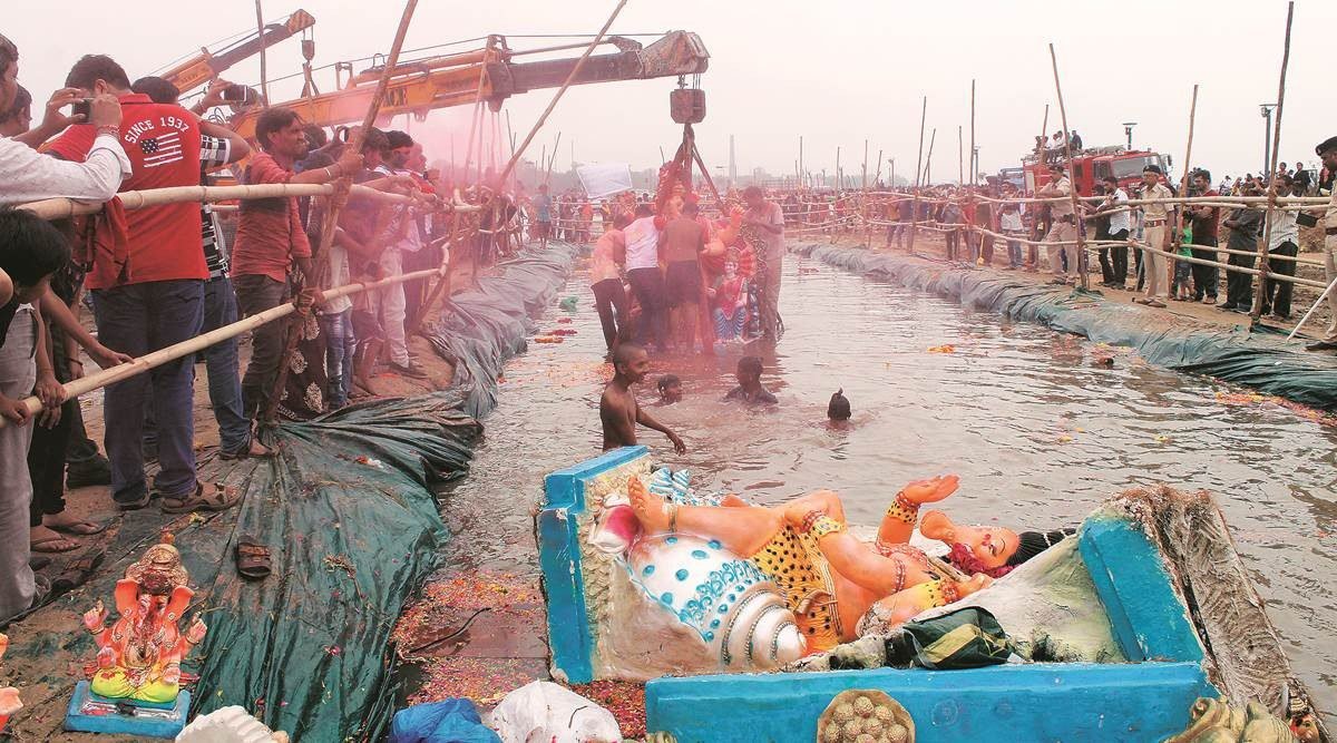 देवास : प्रतिमाएं, ताजिये आदि का विसर्जन सार्वजनिक रूप से नही होगा