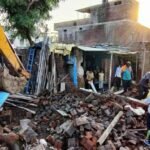 रतलाम : नगर निगम ने शासकीय भूमि पर किये गये अतिक्रमण को हटाया