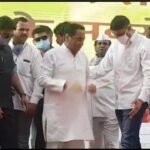 उज्जैन : कांग्रेसी भी आमसभा में भूल गयी सारी कोविड19 नियमावली