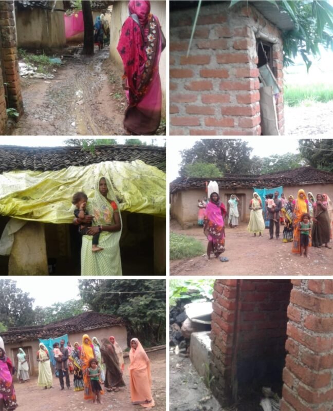 रीवा : विकास को लील गए पंचायत के भ्रष्टाचारी ! गरीबों की झोपड़ी में बीती उम्र आज तक नसीब नही हुई छत