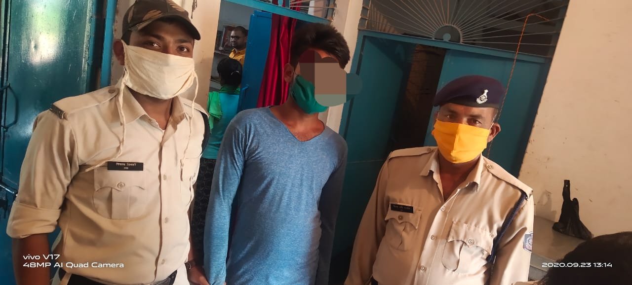 सतना : देहात पुलिस ने 5000 के इनामी लूट के आरोपी को गिरफ्तार कर भेजा जेल