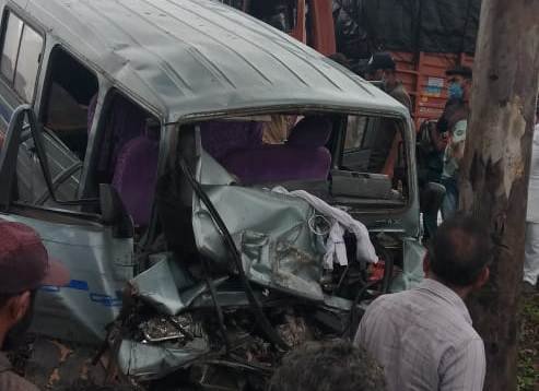 उज्जैन : बड़नगर में होटल धानी के समीप बदनावर रोड़ पर आईसर व तूफान टक्कर से 17 लोग घायल एक की हुई मौके पर ही मृत्यु