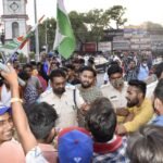 सतना : मैहर युथ कांग्रेस कार्यकर्ताओं ने पैदल मार्च निकाल कर की यूपी हाथरस में हुई घटना की निदा