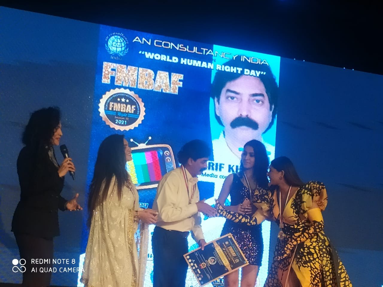 राजस्थान : राजस्थान से वरिष्ठ पत्रकार आरिफ आज़ाद को मुम्बई में सम्मानित किया गया