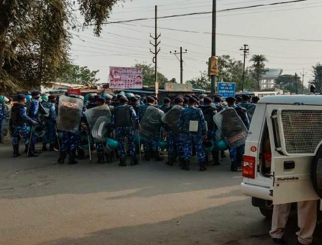 भोपाल : एहतियातन तीन थाना क्षेत्रों में कर्फ़्यू , RSS करवा रहा बाउंड्री निर्माण