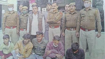 जयपुर - वारदात, लुटे मोबाइल बेचने को मेवात भेजने की तैयारी में थे बदमाश