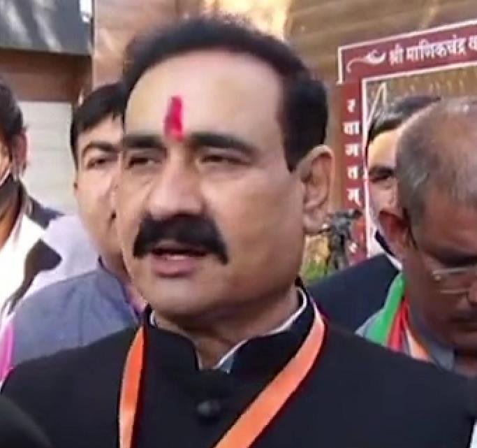 उज्जैन : कंगना बहन निश्चिन्त रहें, शान्ति भंग नहीं होने देंगे - नरोत्तम मिश्रा