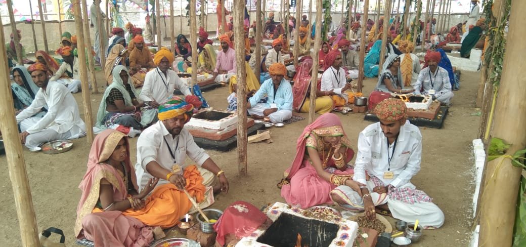 रतलाम : सैलाना में 51 कुंडीय यज्ञ की शुरुआत हुई