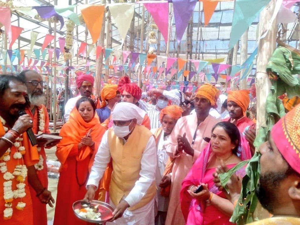 सैलाना : सांसद देगे पंचमुखी हनुमान मंदिर जीर्णोद्धार में 7 लाख रुपये