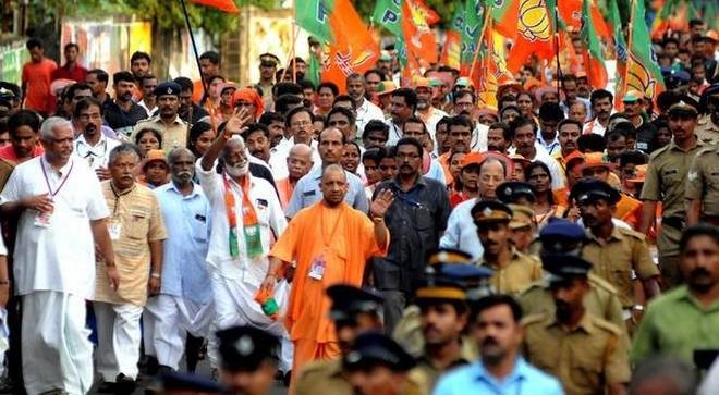 उत्तरप्रदेश : योगी सरकार चार वर्ष पूरे होने के जश्न के बहाने आएगी चुनावी मोड में