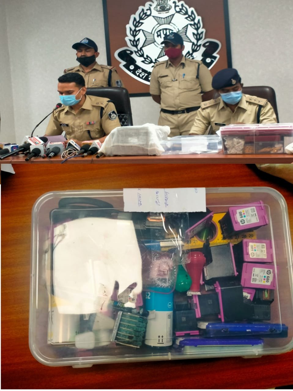 रतलाम : नकली नोट मामला- पुलिस की घर व गोदाम पर दबिश, एसपी ने की प्रेस वार्ता