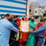 रतलाम: भाजपा झुग्गी झोपड़ी प्रकोष्ठ ने किया वार्ड 9 के सफाईकर्मियों का सम्मान