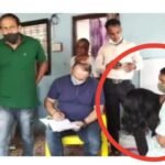 रतलाम : महिला पटवारी रिश्वत लेते पकड़ी गई, छुपाने लगी मुँह