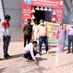 रतलाम : भारत में कोविड-19 वैक्सीनेशन के सौ करोड़ डोज़ पूर्ण होने के उपलक्ष में कार्यक्रम आयोजित