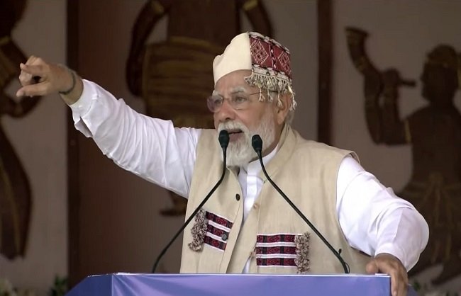 पूर्वोत्तर में स्थायी शांति कायम करने का काम तेजी से चल रहा है : PM मोदी