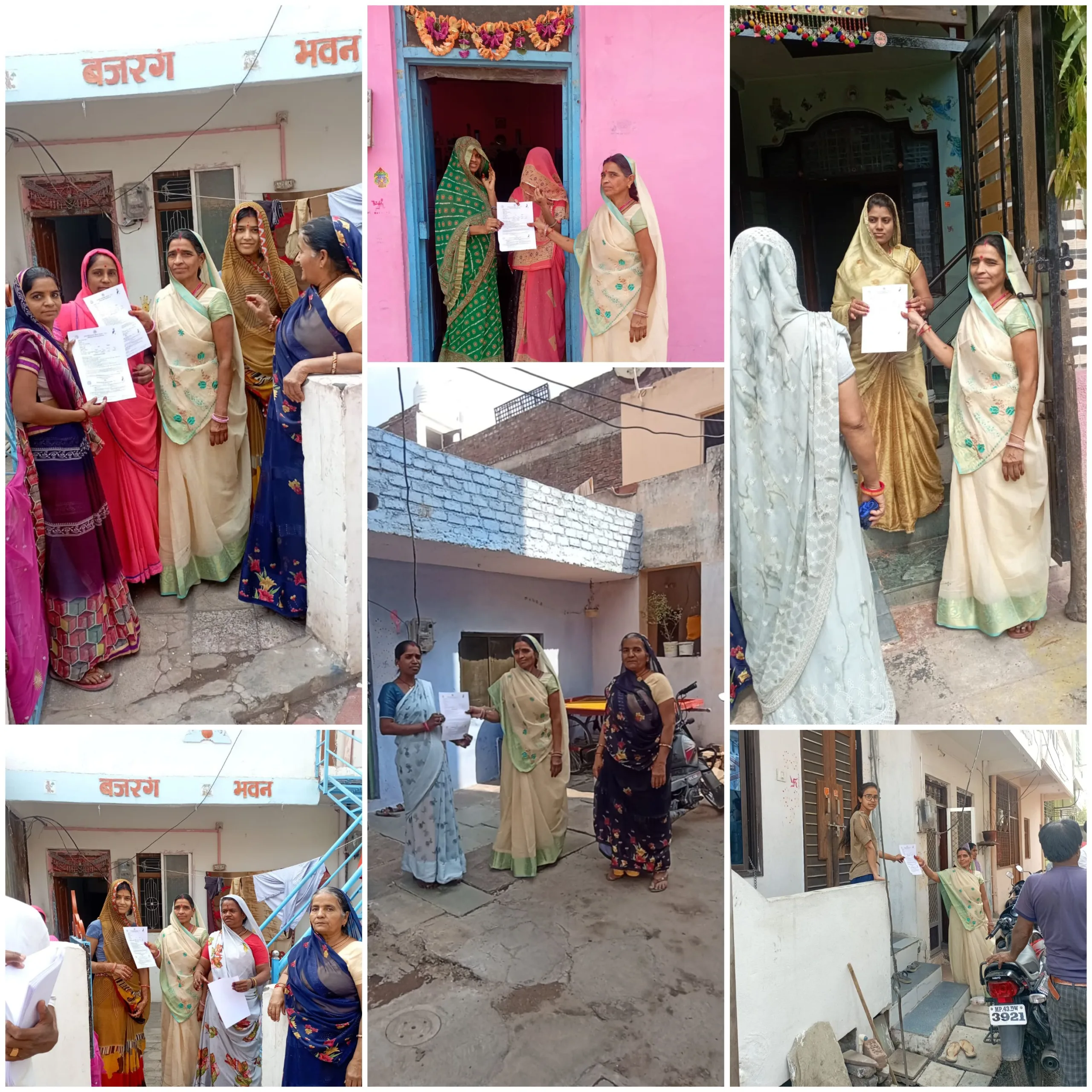 रतलाम : वार्ड न 26 की पार्षद श्रीमती उमा रामचंद्र डोई ने लाडली बहना योजना के फॉर्म घर घर जाकर बांटे