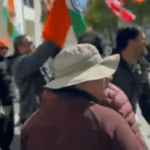 सैन फ्रांसिस्को : खालिस्तानियो के तिरंगा उतरने के बाद, अमेरिकी भारतीयों ने तिरंगे के साथ भांगड़ा कर वंदे मातरम के नारे लगाये