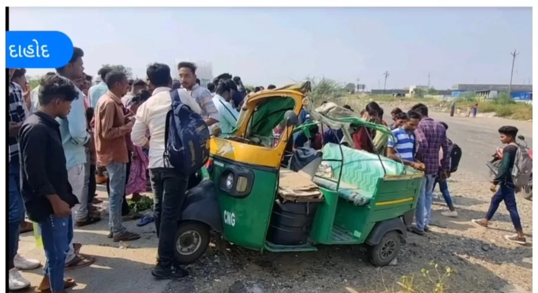 दाहोद : इंदौर अहमदाबाद राष्ट्रीय राजमार्ग पर भीषण सड़क हादसा